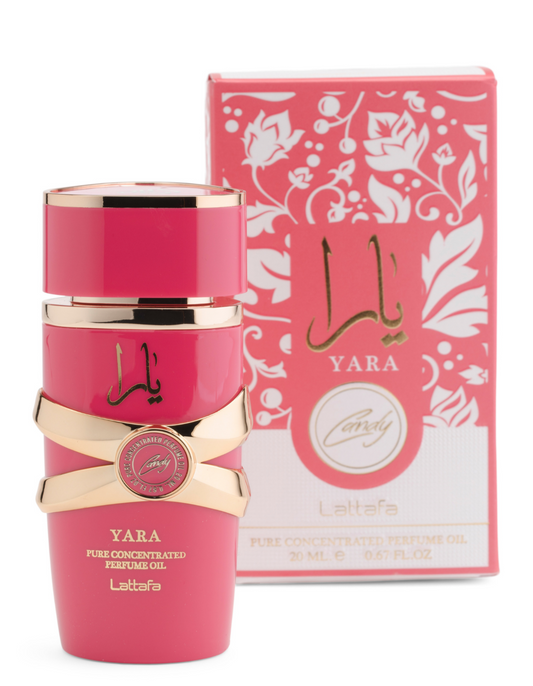 LATTAFA |
Yara Candy Pure Perfume Oil | Perfume de dama