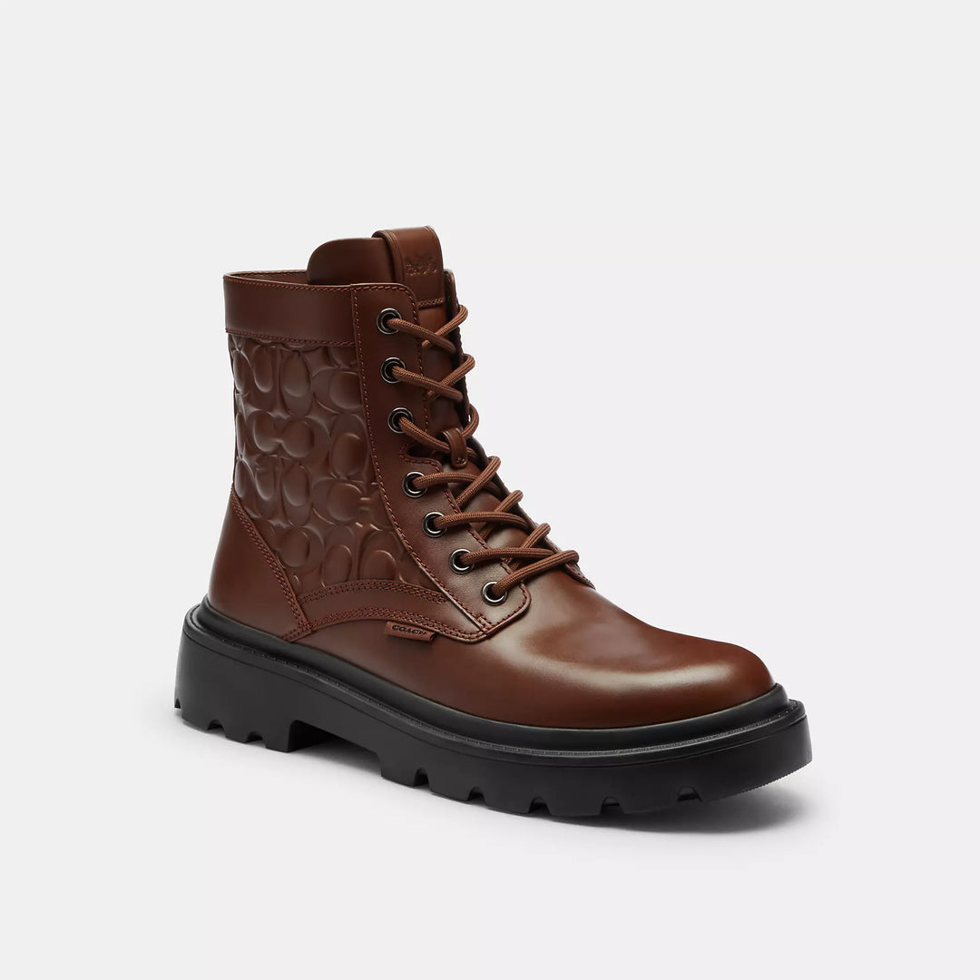 COACH OUTLET |
Combat Boot In Signature Leather | Botas de hombre