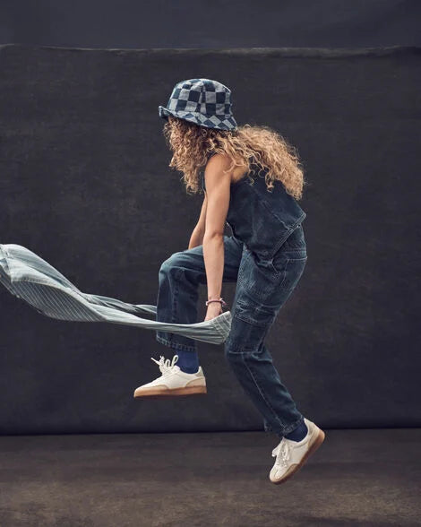 Carter’s | OshKosh B’gosh | Cargo Denim Jeans | Jeans corte Cargo para niña.