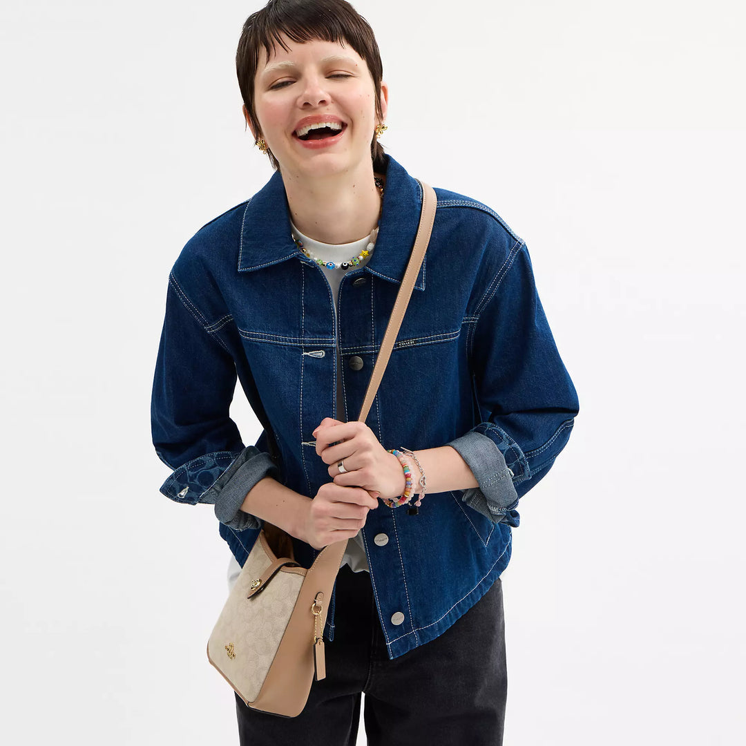 COACH | Hadley Mini Crossbody Bag With Signature Canvas | Bolso de mano