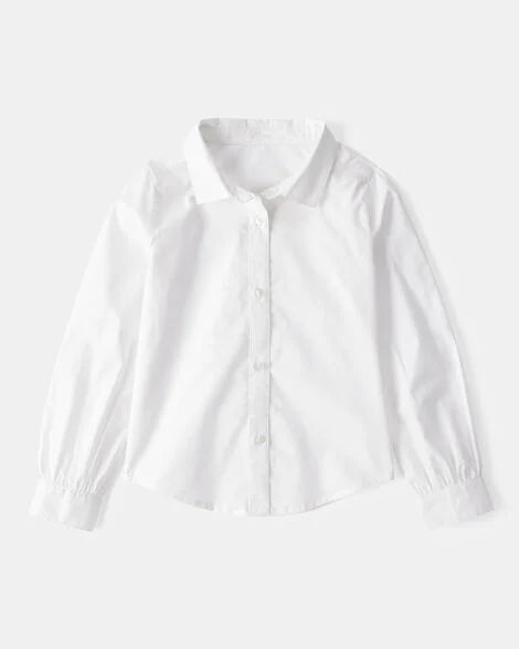 Carter's |
Kid 2-Piece Button-Front Shirt & Sweater Vest Top - Pink/White | Blusa con chaleco infantil de niña