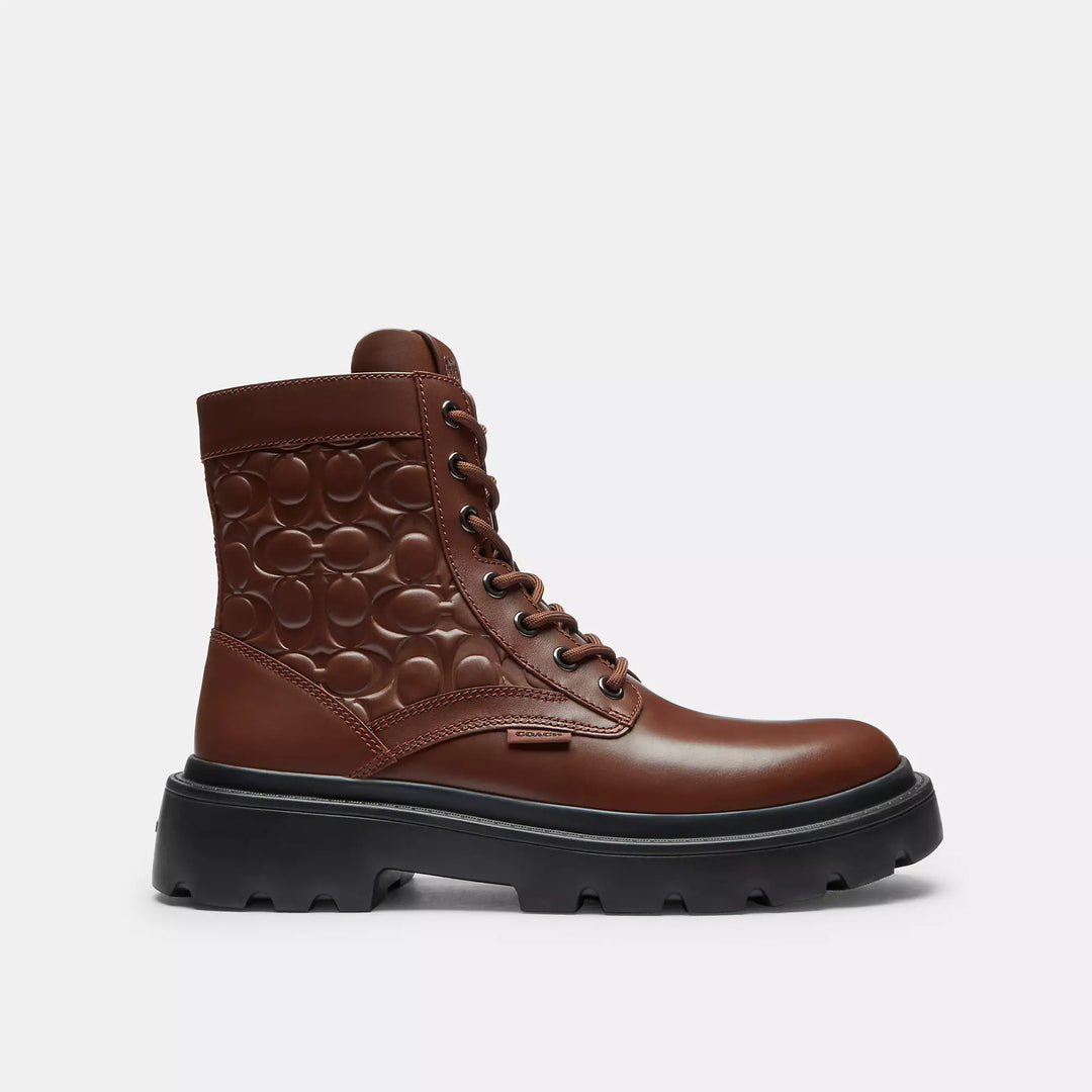 COACH OUTLET |
Combat Boot In Signature Leather | Botas de hombre