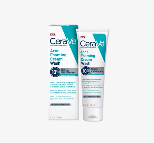 CeraVe | Foaming Cream Wash | Crema Espumosa para Acné