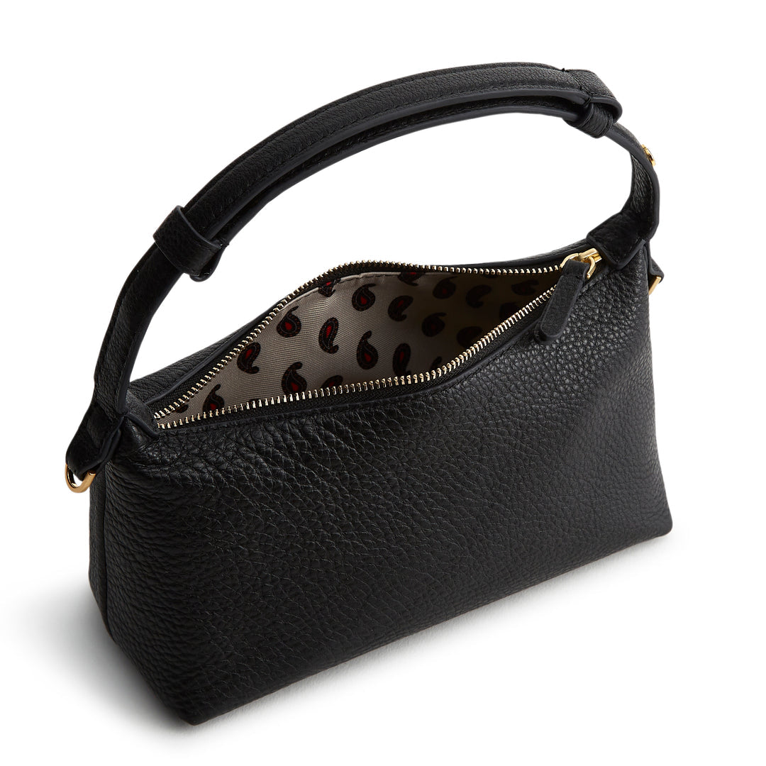 VERA BRADLEY | Leather Roxbury Crescent Crossbody Bag | bolso de mano