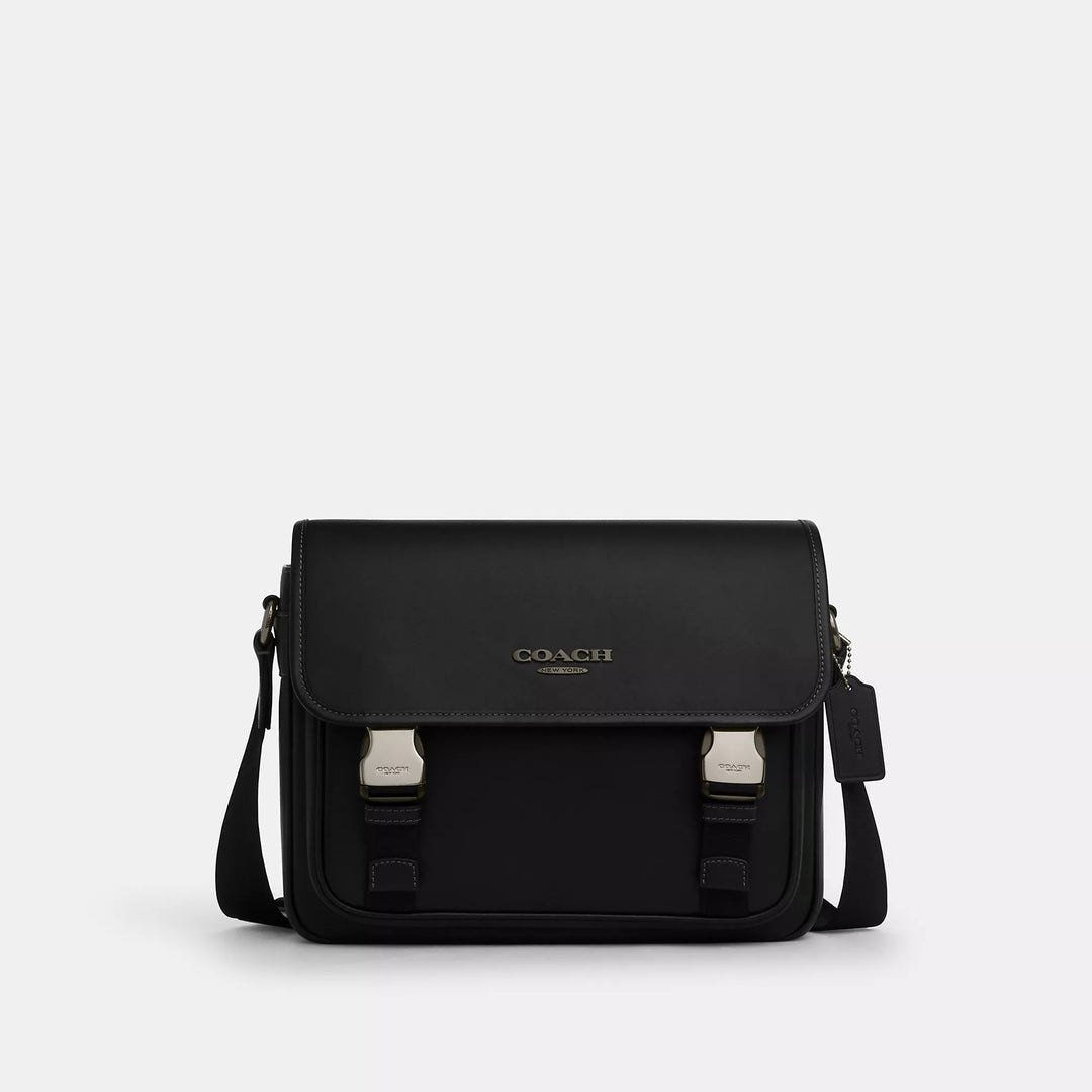 COACH | Racer Messenger Bag | bolso negro