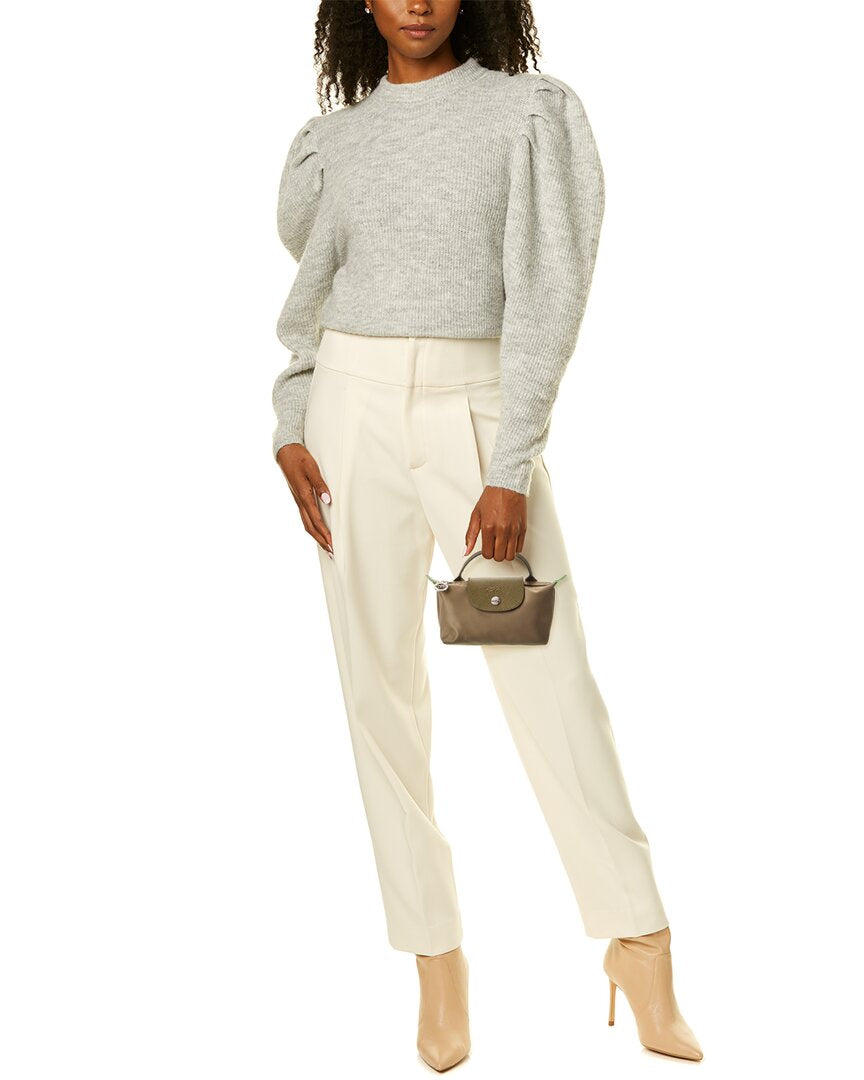 LONGCHAMP | 
Le Pliage Green Canvas Pouch With Handle | Bolsa de lujo