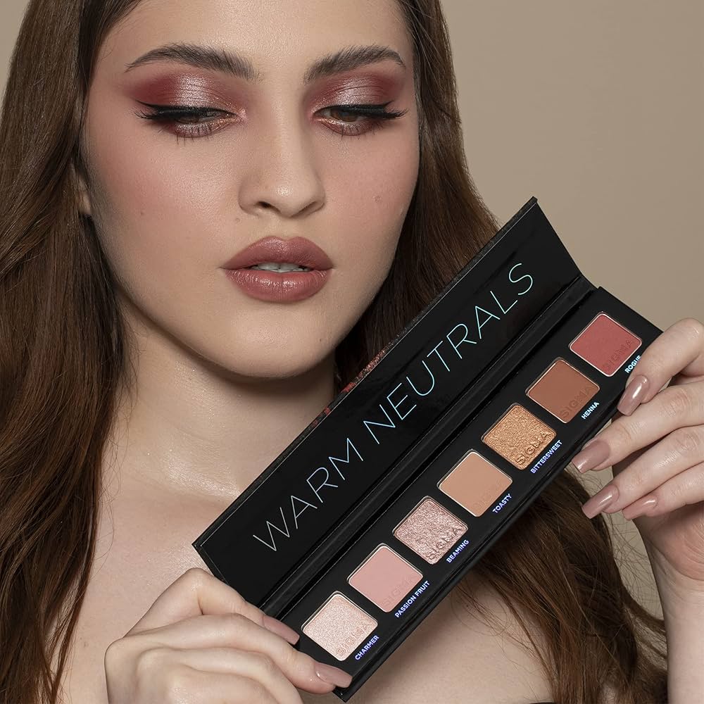 SIGMA
Warm Neutrals Eyeshadow Palette | Paleta de sombras