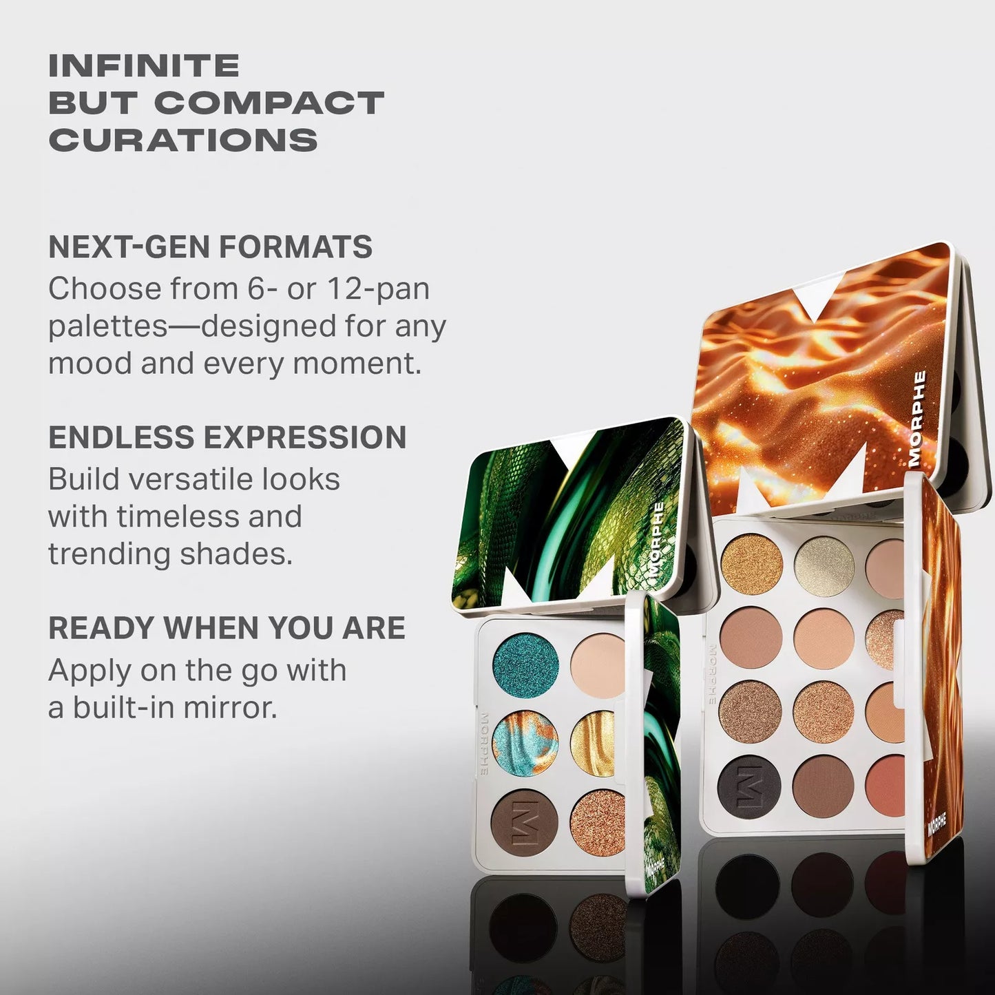MORPHE | ChromaPlus 12-Pan Eyeshadow Palette | Paleta de sombra para ojos