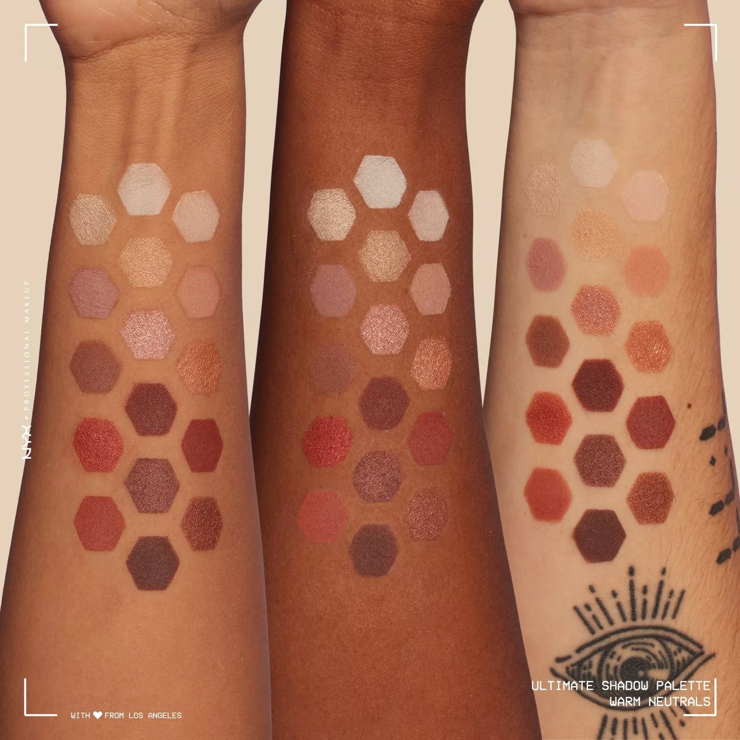 Ultimate | Color Shadow Palette Warm Neutrals