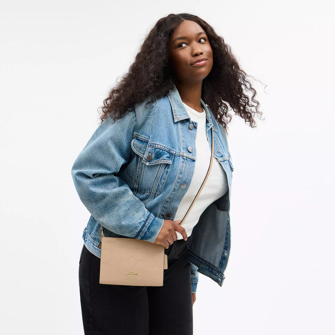 COACH |   
Slim Crossbody Bag In Signature Leather | Mini cartera de mujer