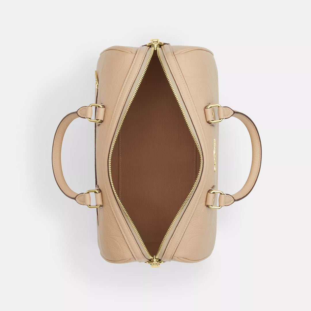 COACH |
Rowan Large Satchel Bag In Signature Leather | bolso de dama