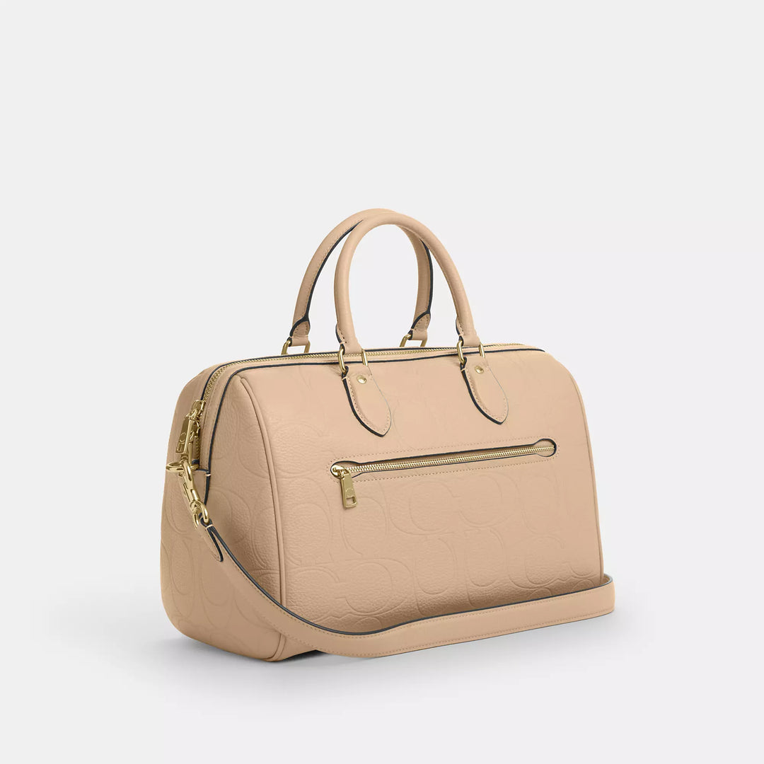 COACH |
Rowan Large Satchel Bag In Signature Leather | bolso de dama