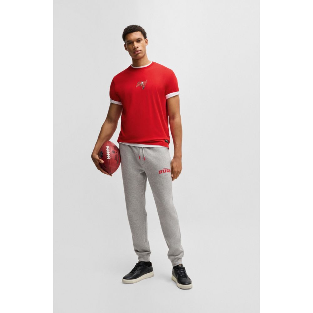 𝐁𝐎𝐒𝐒 Camiseta de algodón elástico de la NFL con marca especial
MSM65