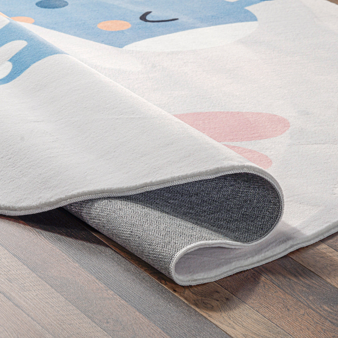 𝐍𝐔𝐋𝐎𝐎𝐌 Alfombra infantil lavable a máquina Ariella Giraffe NU04