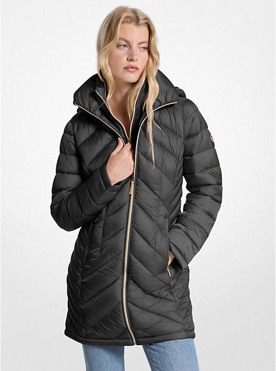 ššššššš šššš    Abrigo acolchado de nailon plegable    MK0060