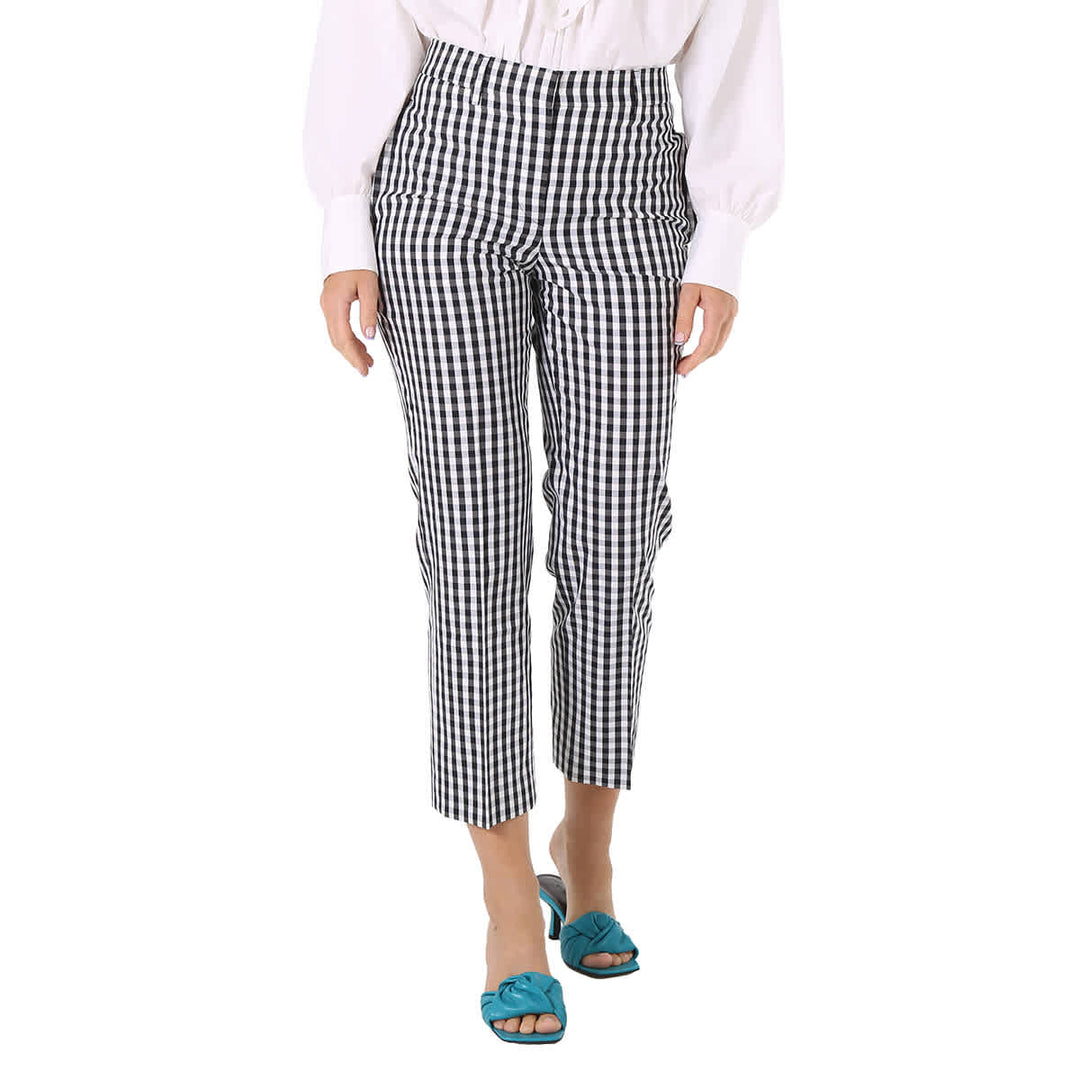 𝐁𝐔𝐑𝐁𝐄𝐑𝐑𝐘☑️ Pantalones cortos de cuadros vichy para mujer