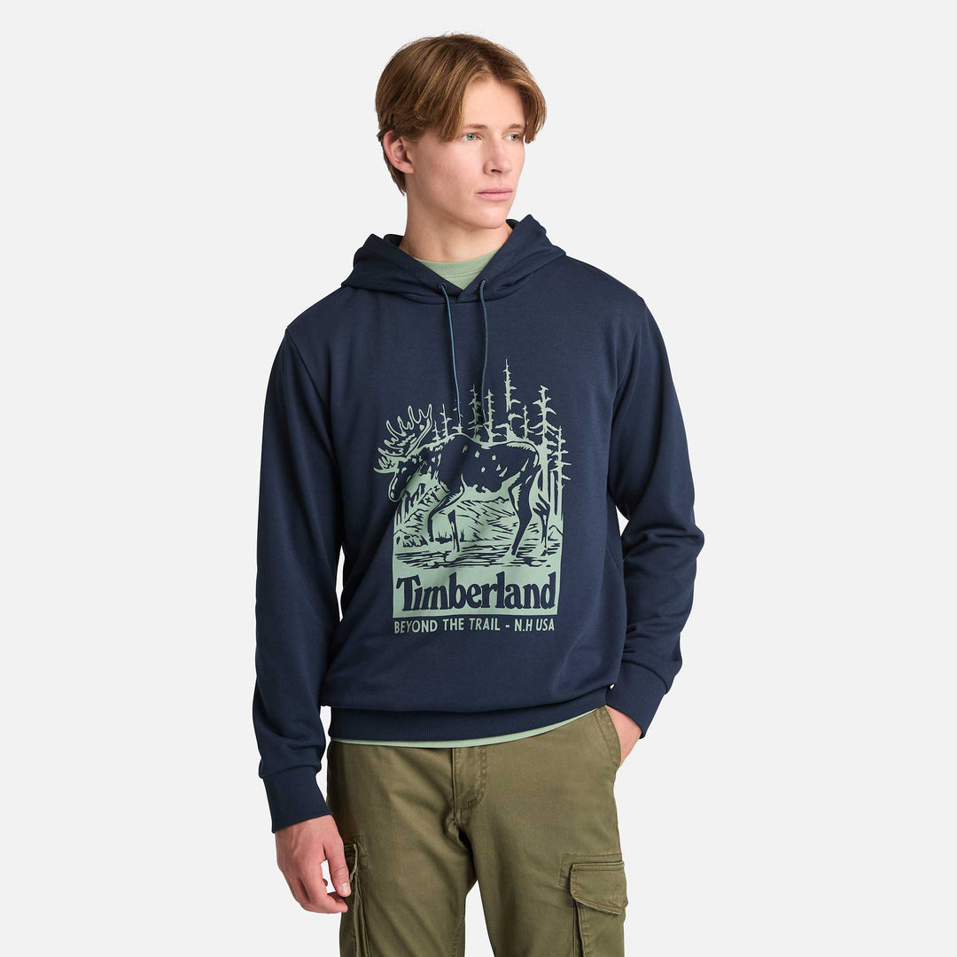 šššššššššš Sudadera con capucha de bucle grĆ”fico para hombre TIM46