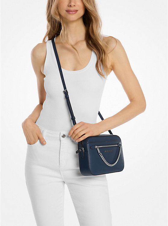 ššššššš šššš     Bolso bandolera grande Jet Set de piel saffiano    MK0042