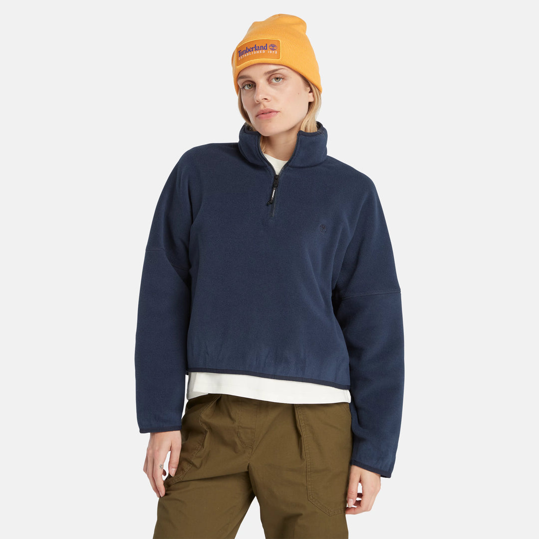 šššššššššš Chaqueta polar corta con cuello alzado para mujer TIM15