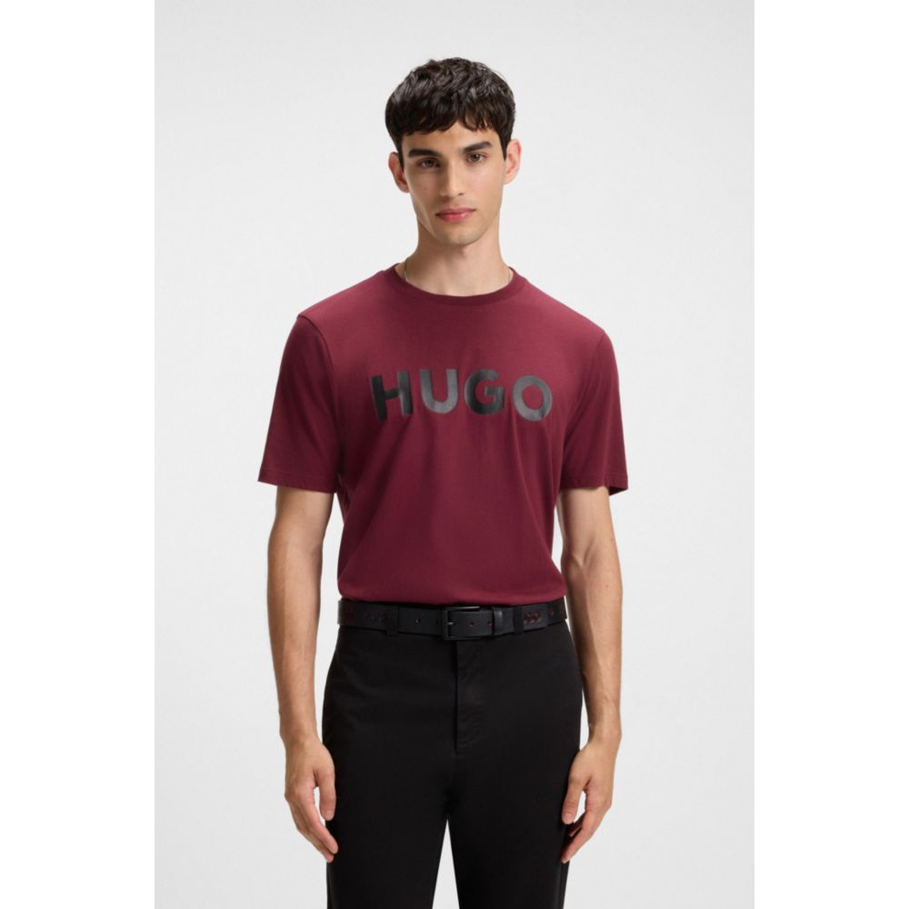 𝐇𝐔𝐆𝐎 Camiseta Hugo Boss de corte regular en jersey de algodón con logo.
MSM76