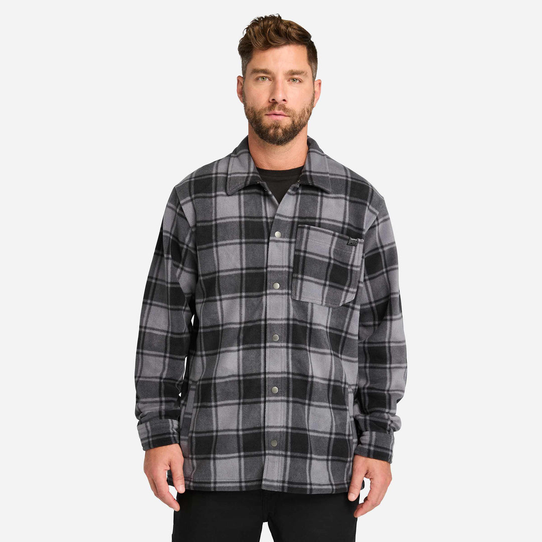 šššššššššš Camisa polar gruesa a cuadros Pro Gritman para hombre TIM39