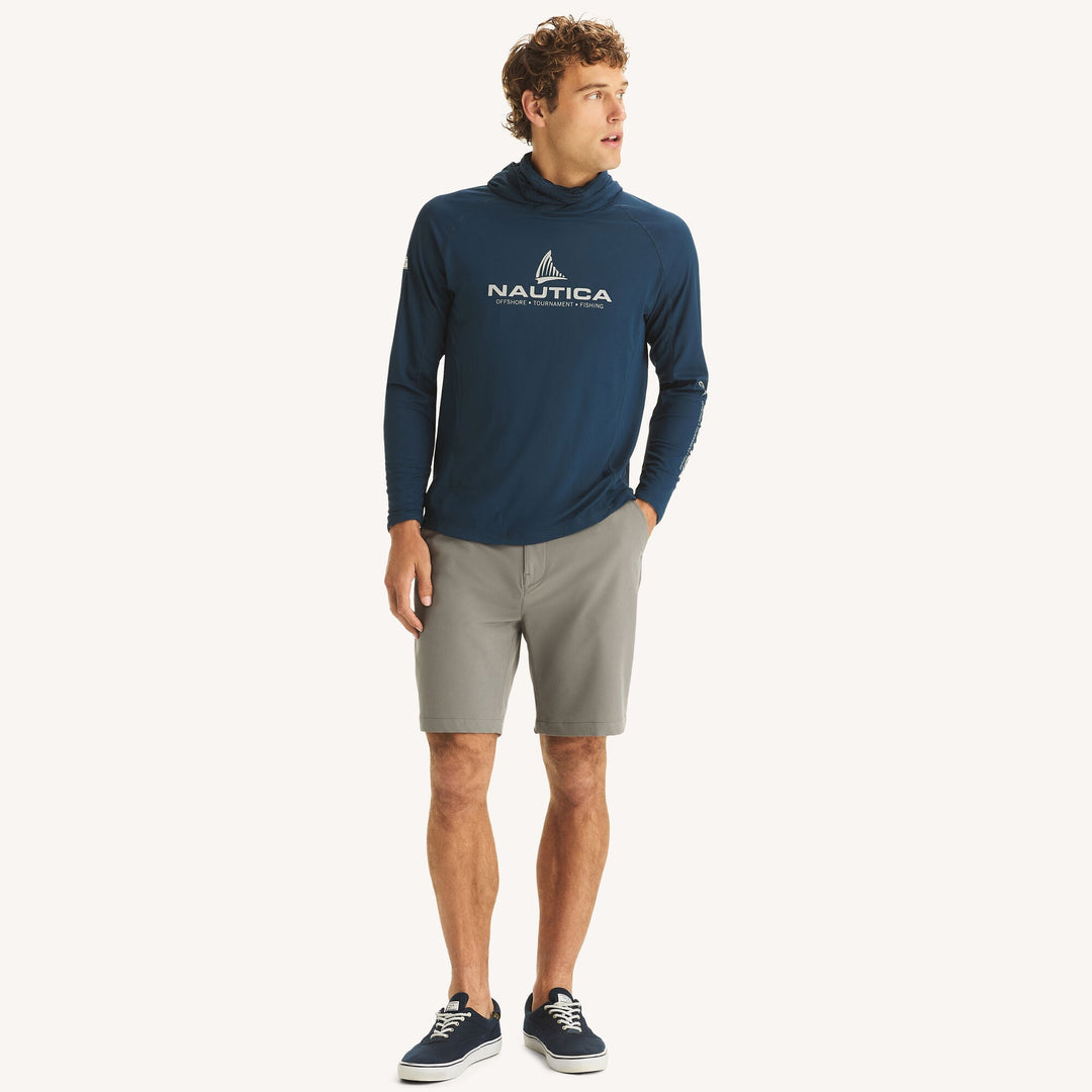 𝐍𝐀𝐔𝐓𝐈𝐂𝐀 Sudadera con capucha OTF Performance UPF 50+ para hombre. MSM14