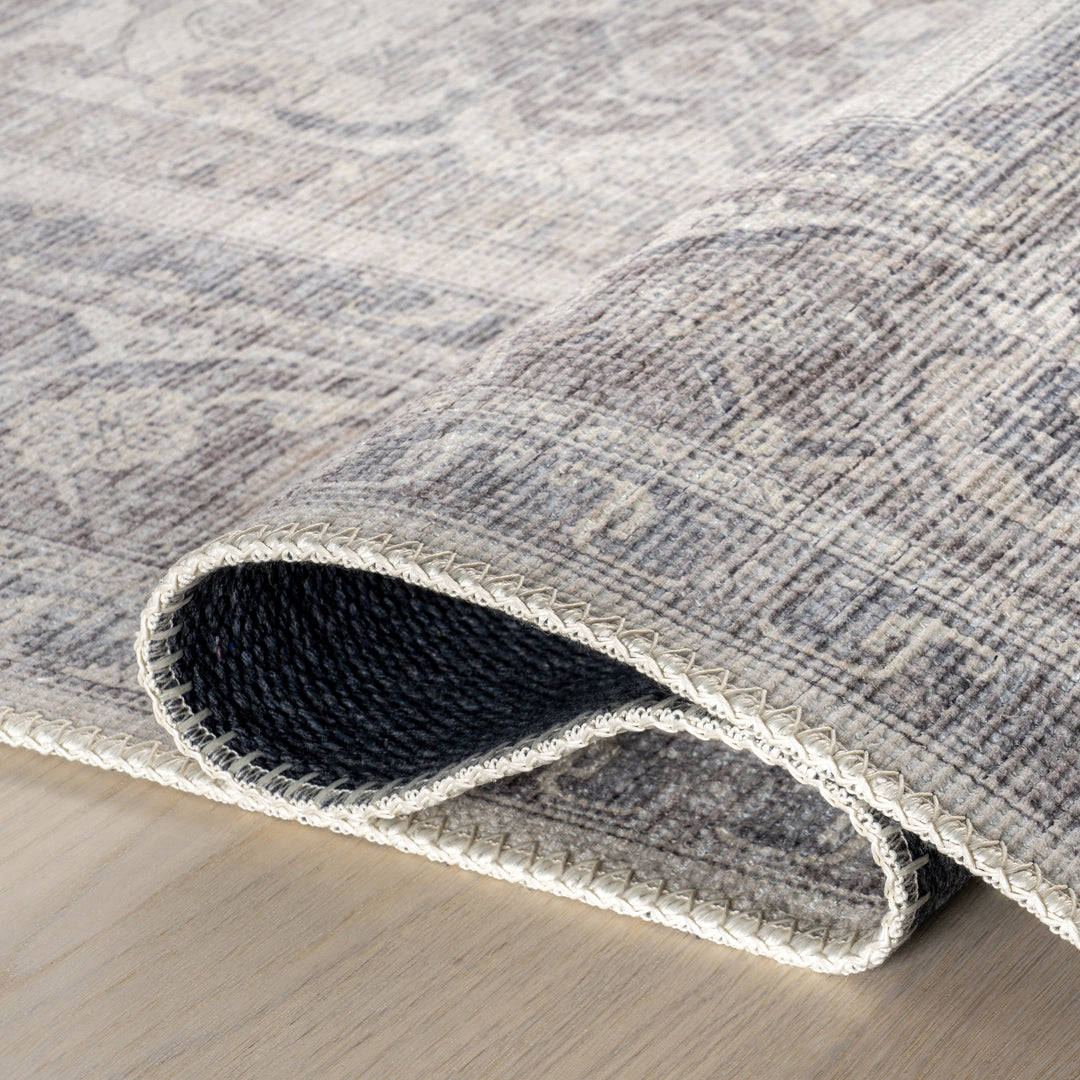 𝐍𝐔𝐋𝐎𝐎𝐌                         Alfombra lavable a máquina de algodón reciclado de la colección Green Haven         NU049