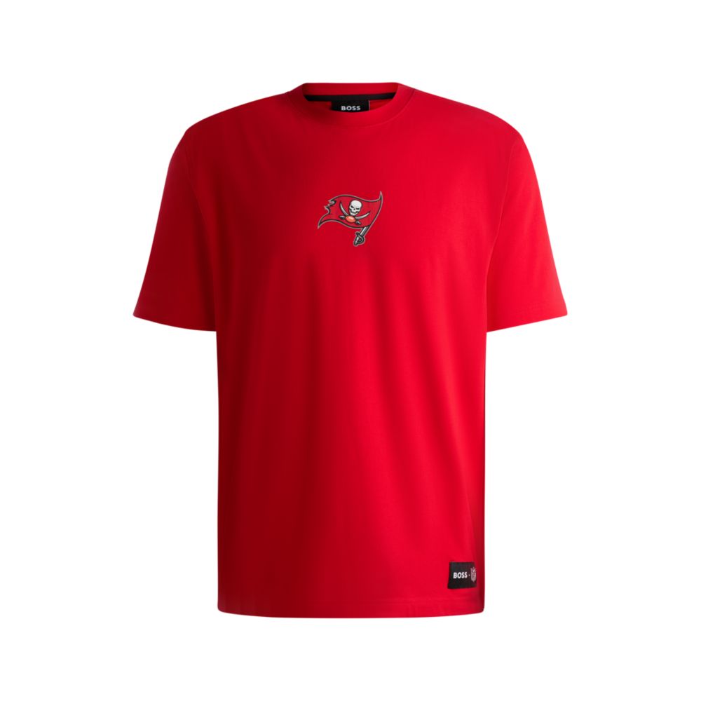 𝐁𝐎𝐒𝐒 Camiseta de algodón elástico de la NFL con marca especial
MSM65
