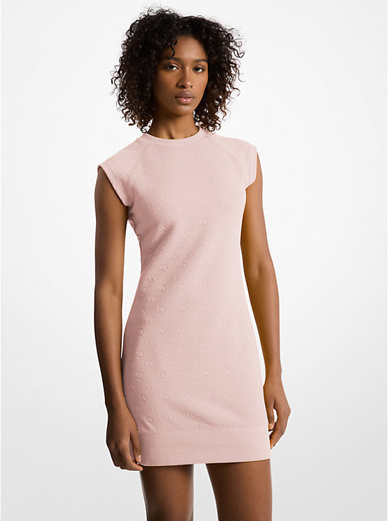 ššššššš šššš  Vestido tipo suĆ©ter con manga raglĆ”n, logo jacquard              MK0059