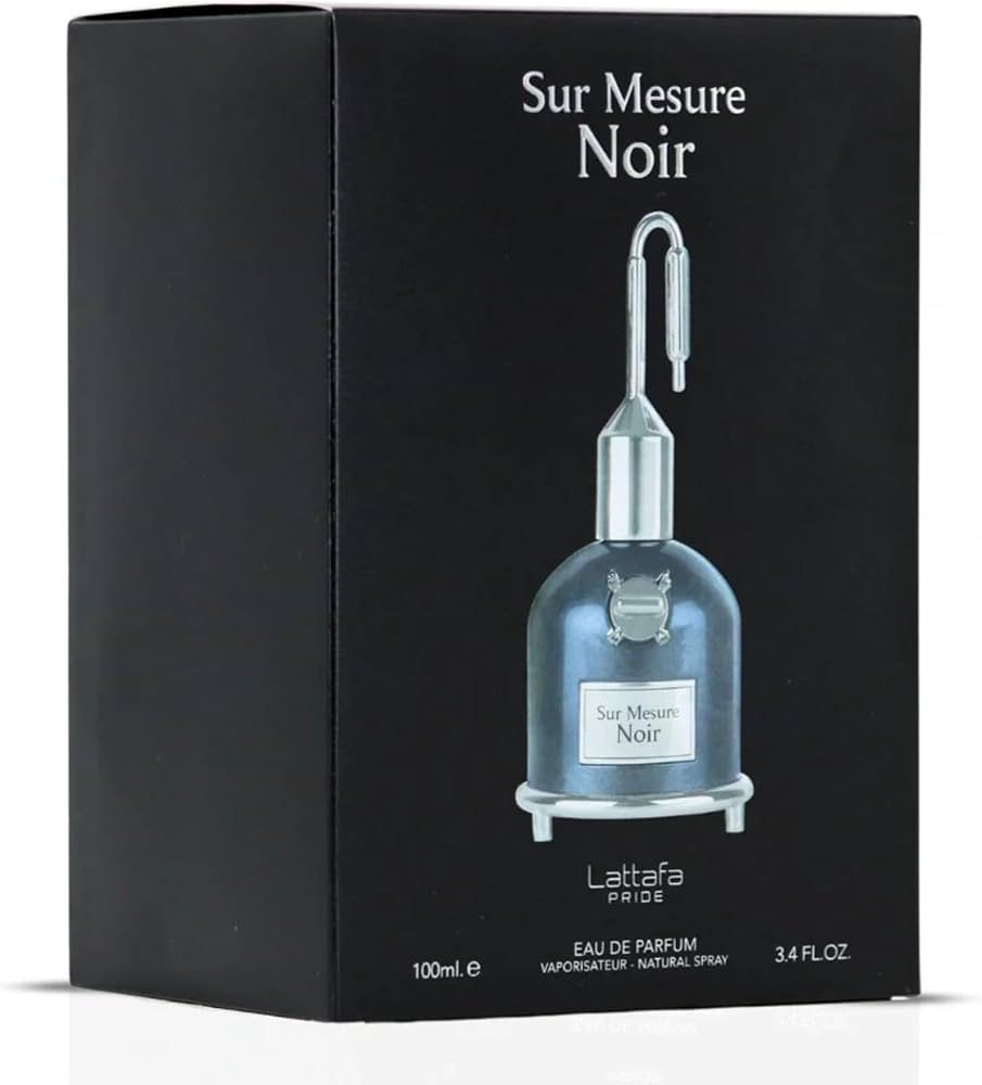 𝐋𝐀𝐓𝐓𝐀𝐅𝐀 Pride Sur Mesure Noir Eau de Parfum para hombre 100 ml PER4