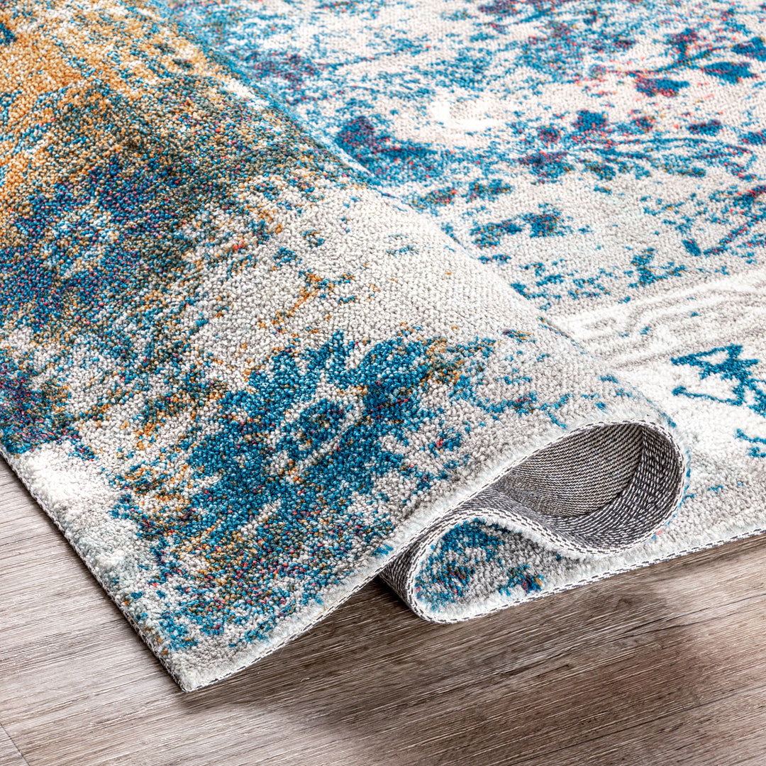 𝐍𝐔𝐋𝐎𝐎𝐌 alfombra vintage con lunares NU010