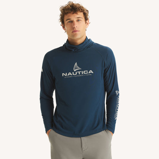 𝐍𝐀𝐔𝐓𝐈𝐂𝐀                        Sudadera con capucha OTF Performance UPF 50+ para hombre.                                   MSM14