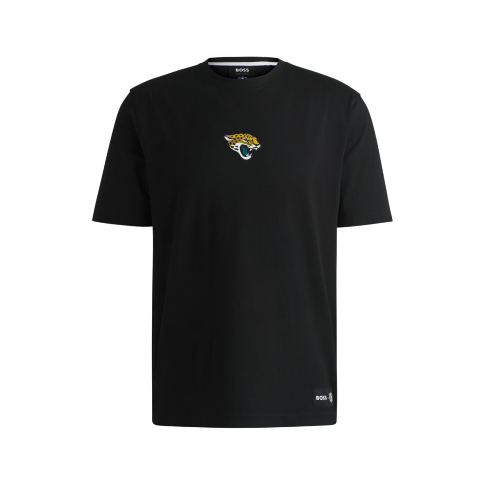 𝐁𝐎𝐒𝐒 Camiseta de algodón elástico x nfl con logo especial de la marca
MSM66