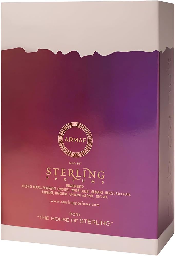 𝐀𝐑𝐌𝐀𝐅 Club De Nuit Untold para hombres Eau de Parfum Spray, 3.6 onzas PER17