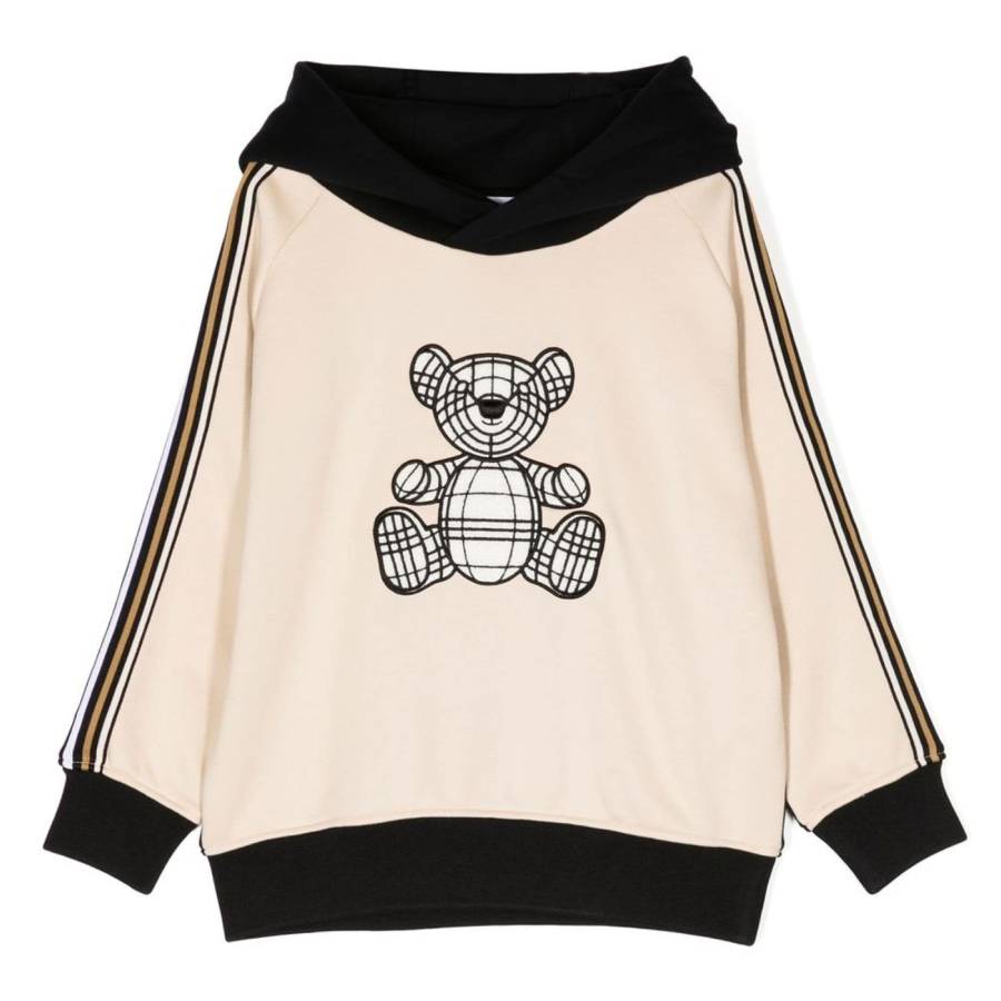 𝐁𝐔𝐑𝐁𝐄𝐑𝐑𝐘 ☑️ Sudadera infantil de algodón con apliques del oso Thomas