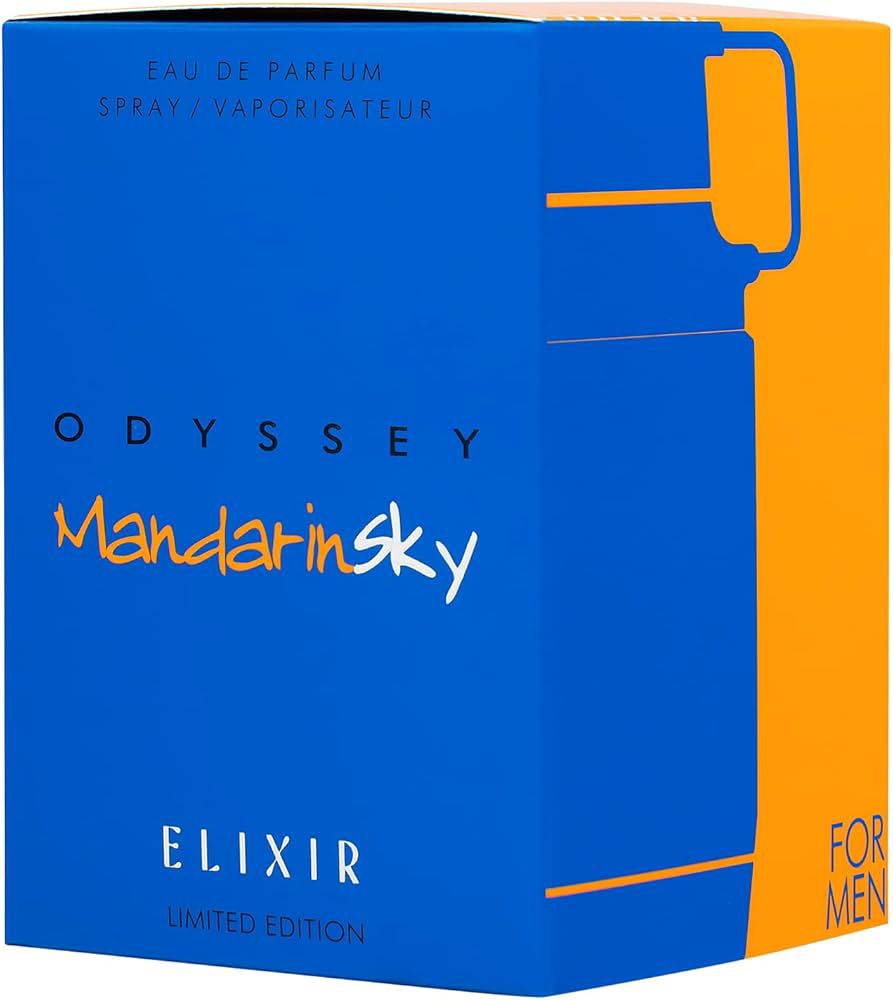 𝐀𝐑𝐌𝐀𝐅 Odyssey - Mandarin Sky Elixir Edición Limitada de Armaf para Hombre - EDP Spray de 3.4 oz PER18