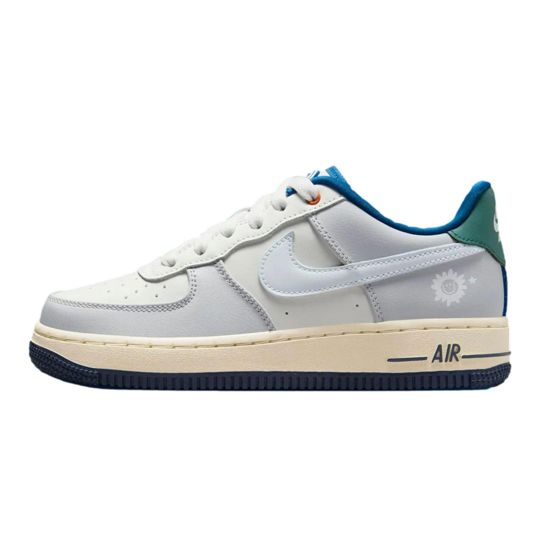 𝐍𝐈𝐊𝐄Air Force 1 Lv8 Sail/White-Coconut Milk HM3721-111 - Escuela primaria.NI02