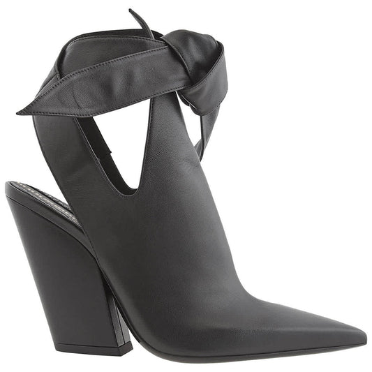 𝐁𝐔𝐑𝐁𝐄𝐑𝐑𝐘 ☑️                   Botas Amy negras con lazo para mujer