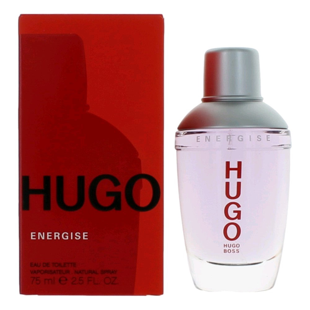𝐇𝐔𝐆𝐎 𝐁𝐎𝐒𝐒                      Hugo Energise de Hugo, 2.5 oz EDT Spray para hombre