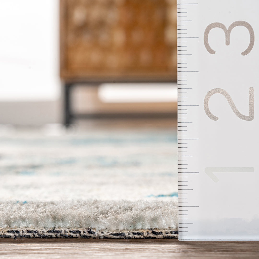 𝐍𝐔𝐋𝐎𝐎𝐌 alfombra vintage con lunares NU010