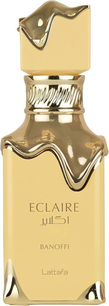 𝐋𝐀𝐓𝐓𝐀𝐅𝐀 Eclaire Banoffi Eau de Parfum Spray fragancia de larga duración para mujeres, 3.4 onzas PER13