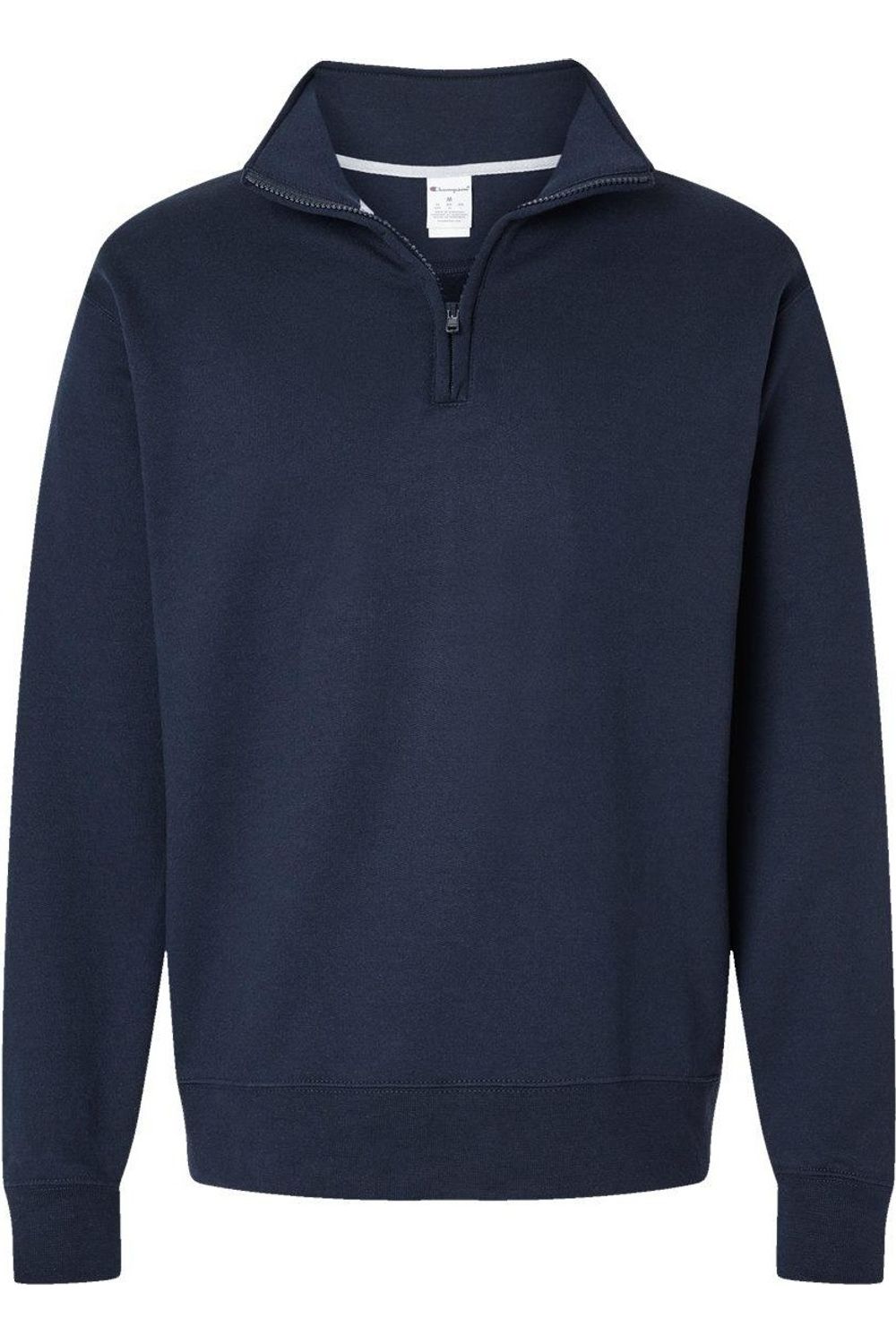 𝐂𝐇𝐀𝐌𝐏𝐈𝐎𝐍                        Sudadera Powerblend con cremallera de un cuarto.      MSM4