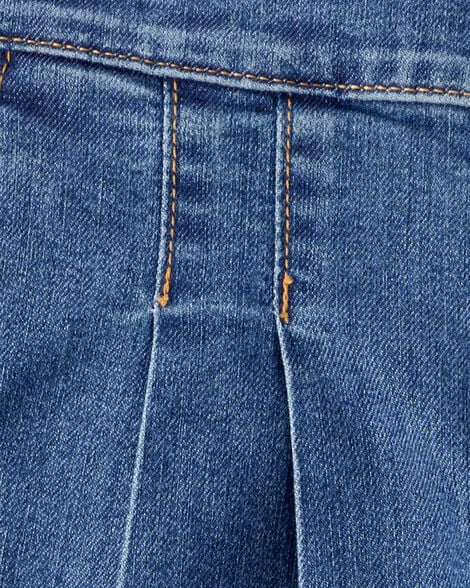 Carter's | Kid Denim Wide Leg Pants | Pantalón tipo baggy de mezclilla