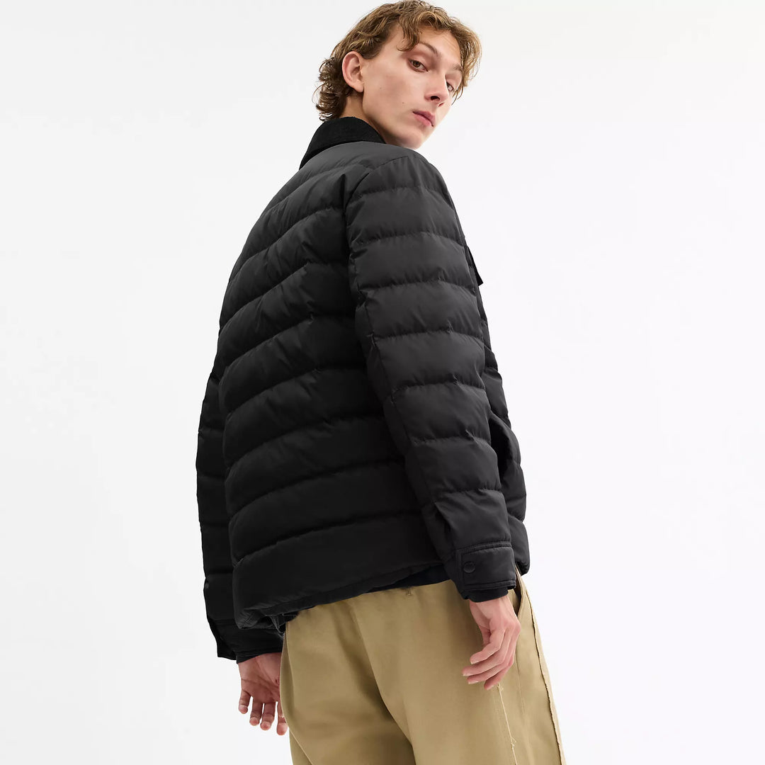 COACH | Lightweight Shirt Down Jacket In Recycled Polyester| chamarra de hombre