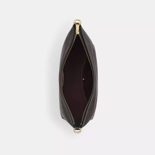 COACH | Laurel Large Shoulder Bag In Signature Canvas | Bolso café de mujer