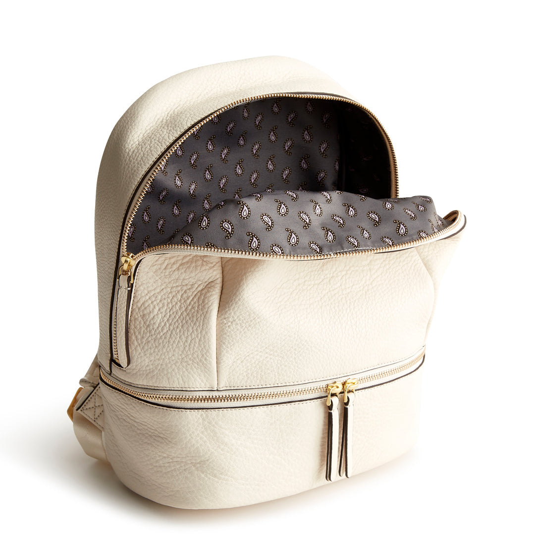 Vera Bradley | Outlet Leather Small Chancery Backpack | Mochila de dama