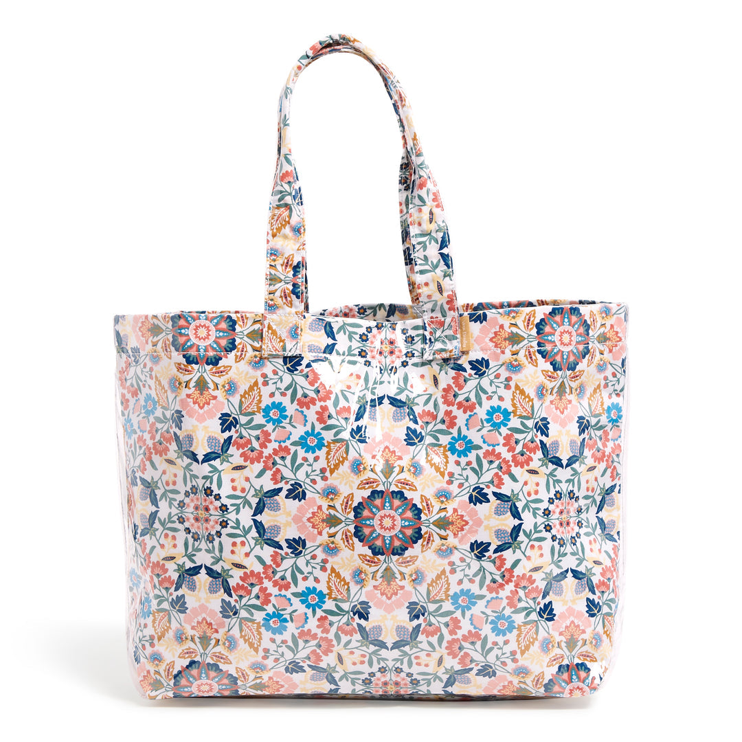VERA BRADLEY | 
Outlet Cotton City Shopper Tote Bag | bolsa para la playa