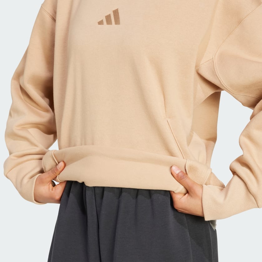 ADIDAS | 
Women's All Szn Fleece Loose Hoodie | Sudadera de dama.