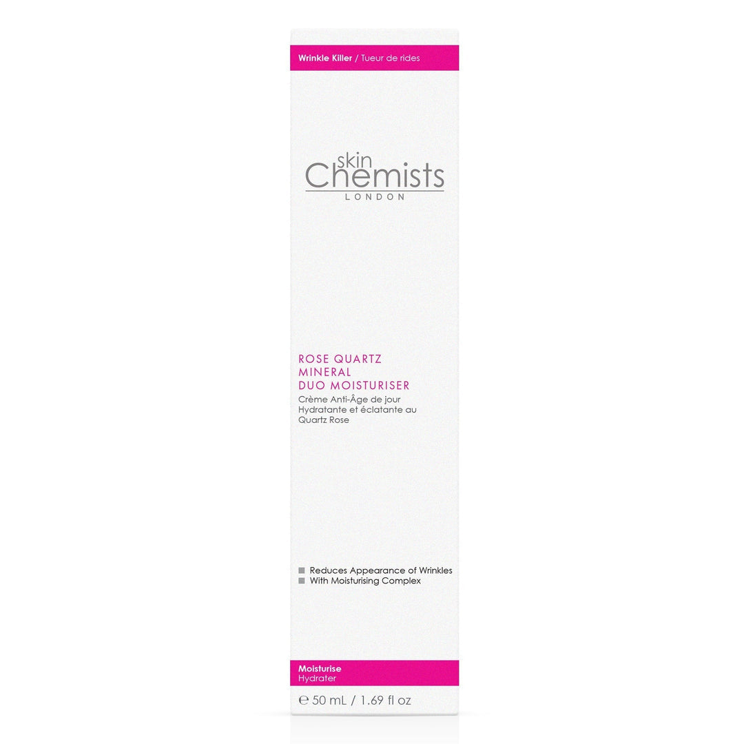 SKINCHEMISTS | Rose Quartz Duo Moisturizer 50ml Twin Value Savings Pack | Hidratante Dúo De Cuarzo Rosa