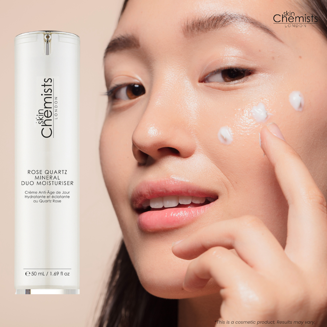 SKINCHEMISTS | Rose Quartz Duo Moisturizer 50ml Twin Value Savings Pack | Hidratante Dúo De Cuarzo Rosa